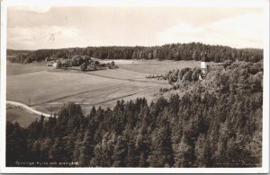 Sweden Grodinge Kyrka och Prästgård Grödinge RPPC  03.61