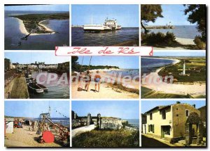 Postcard Modern Ile De Re The Arrival Of I'Ile