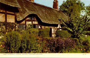 England Stratford Upon Avon Anne Hathaway's Cottage