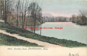 4 Hand Colored Postcards, Northhampton Massachusetts, Various Scenes