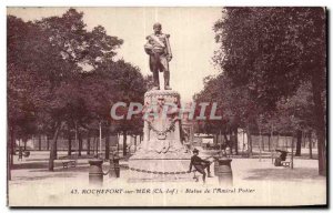 Rochefort sur Mer - Statue of Admiral Potter - Old Postcard