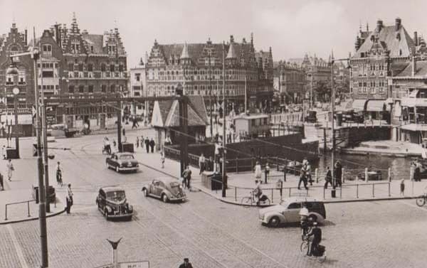 Erfbrug Rotterdam Holland Real Photo Postcard