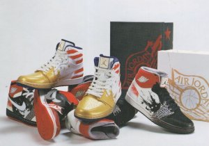 Air Jordan 2012 Basketball Trainers Plane Campaign Postcard