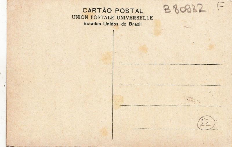 B80932 nucleo colonial gaviao peixoto plantacao de fum  brazil  front/back image