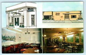 ERIE, PA ~ Roadside CARRIAGE HOUSE Restaurant & ZEHE'S BAKERY ca 1960s Postcard