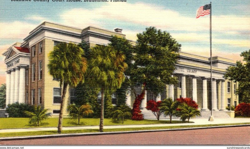 Florida Bradenton Manatee County Court House