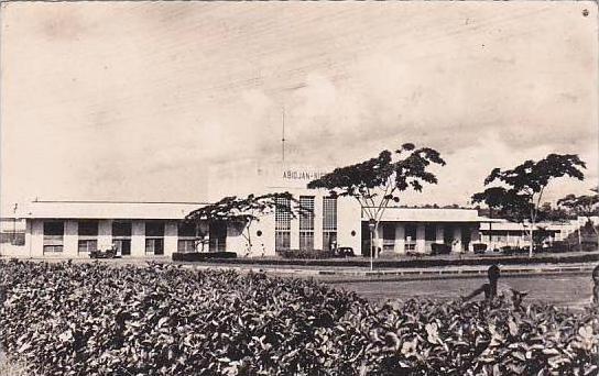 Cote D'Ivoire Ivory Coast Abidjan La Gare Lagune 1950s
