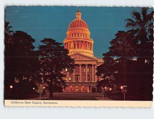 Postcard California State Capitol Sacramento California USA