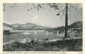 CA, Redding, California, Pit River Bridge-Highway, J.F. Johnson