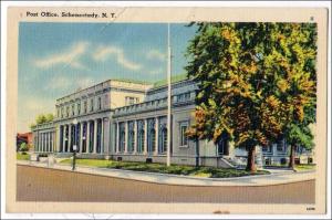 Post Office, Schenectady NY  (crease)