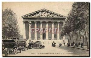 Paris 8 - La Madeleine and the Rue Royale - Old Postcard
