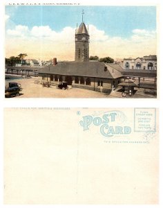 C.R.R. of N.J.R.R. Station, Elizabeth, New Jersey (8629)