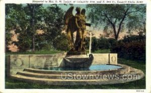 Memorial to Mrs G M Dodge - Council Bluffs, Iowa IA