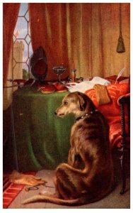 Dog ,   painting bySir Edwin Henry landseer