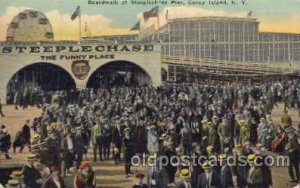 Steeplechase Pier, Coney Island, NY USA Coney Island Amusement Park 1926 crea...