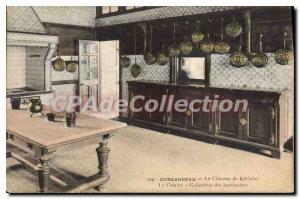 Old Postcard Concarneau Chateau Keriolet The Kitchen Collection warming pans
