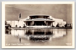 RPPC NYWF French Pavilion New York World's Fair Postcard L28