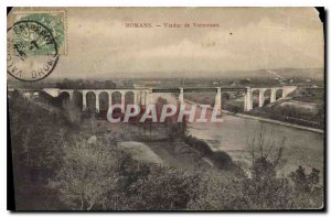 Old Postcard Romans Viaduct Vernaison