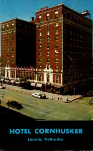Nebraska Lincoln Hotel Cornhusker 1962