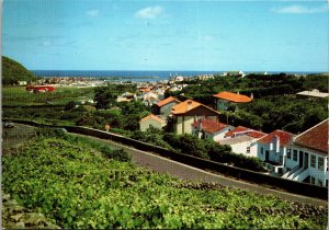 Vista da Praia da Vitoria Portugal Postcard PC73