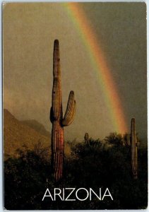 Postcard - Summer storm over the Arizona Desert - Arizona