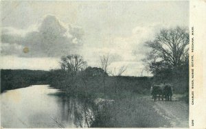 Massachusetts Needham Charles River Morse Estate #3298 Postcard NE Paper 22-2310