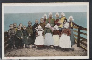 Netherlands Postcard - Volendam Children RS18766