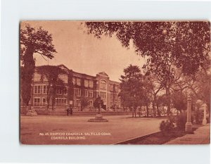 Postcard Coahuila Building, Saltillo, Mexico