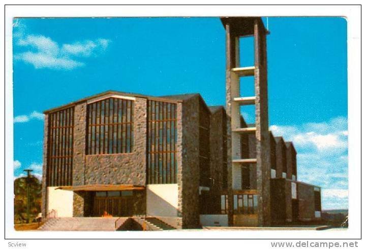 Cathedrale S-Jean Eudes, Hauterive, Quebec,  Canada, PU-1965