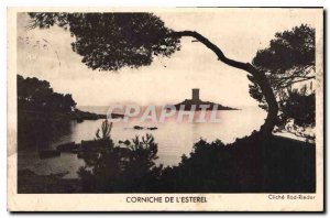 Postcard Old Corniche Esterel