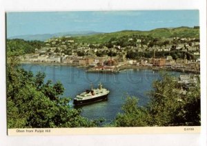 400544 UK Oban from Pulpit Hill liner Old postcard