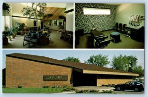 c1960 Eau Claire Wisconsin WI Postcard Stucky Chiropractic Center L. J. Stucky