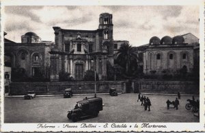 Italy Palermo Church of St. Mary of the Admiral Vintage Postcard C051