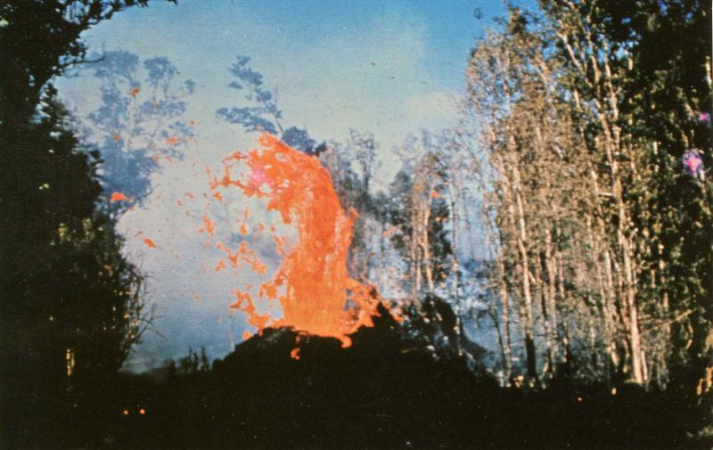 HI - Hawaiian Volcano Spatter Cone