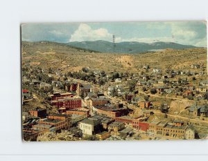 Postcard - View of Town - Historic Central City, Colorado