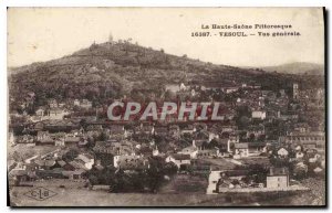 Old Postcard Upper Saone Picturesque Vesoul General view