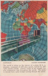 Massachusetts Boston Mapparium Eastern Hemisphere