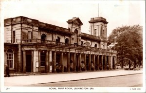 Tucks RPPC Royal Pump Room Leamington Spa Vintage Postcard F65