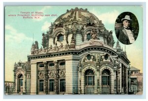 C. 1910 Temple Of Music, Buffalo N.Y. Postcard P41 