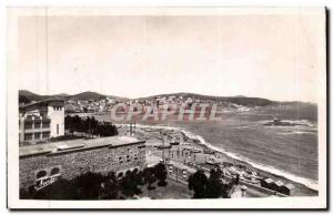 Banyuls sur Mer Old Postcard Beach Bay