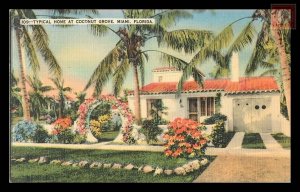 Typical Home at Coconut Grove, Miami, Fla