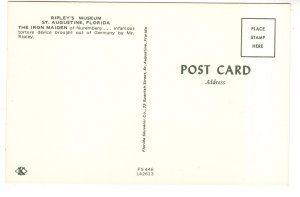 Iron Maiden, Ripley's Believe It or Not Museum St Augustine Florida