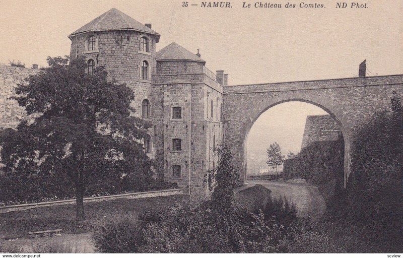 NAMUR, Belgium, 1900-1910s; Le Chateau Des Comtes