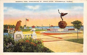 Memorial Park Overlooking Saint John's River Jacksonville FL