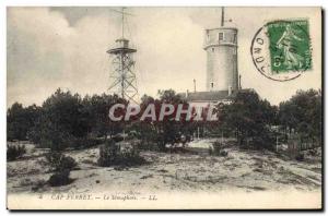 Old Postcard Cap Ferret's semaphore