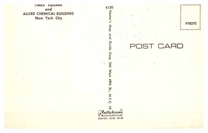 Postcard SHOPS SCENE New York City New York NY AS9822