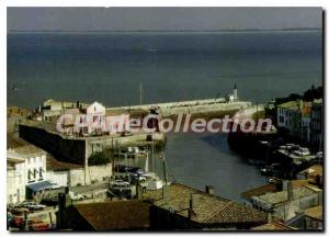 Postcard Modern Ile De Re Saint Martin De Re From Ancient Capital I'Ile L'Ent...