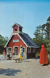 Cape Cod Massachusetts Storyland School Vintage Postcard K62414