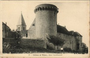 CPA Chateau de Thisy dons l'Avallonnais (124717)