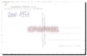 Postcard Modern Collegiate Ecouis (Eure) Founded in 1313